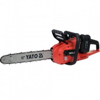 YATO YT-828131 Drujba cu 2 acumulatori Yato 2x18V Li-Ion, 2x4Ah, lungime lama 40 cm