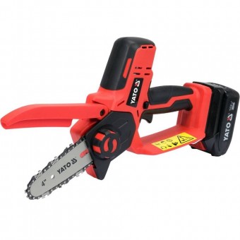 YATO YT-828135 Mini fierestrau electric cu lant Yato lant 4â€, acumulator 1x18V, 2Ah