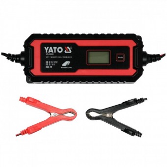 YATO YT-83000 Redresor acumulatori Yato YT-83000, display LCD, gama 6V/2A, 12V/4A