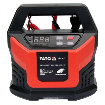 YATO YT-83037 Redresor electronic Yato YT-83037, 12V-2A/6A/10A/15A, functie Boost 300s 20A