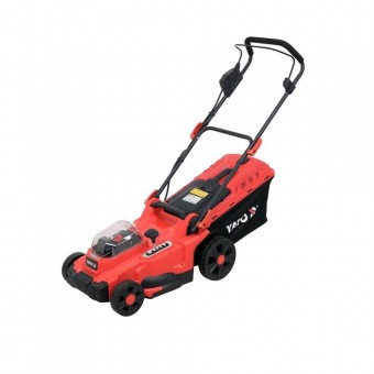 YATO yt-85222 Masina de tuns gazon cu acumulator 37cm, 2x18V, 2x4Ah