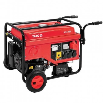 YATO YT-85460 Generator de curent trifazat, pe benzina Yato 5.5 kW, 230/400V, AVR