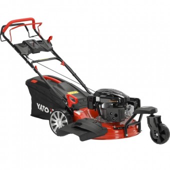 YATO yt-85545 Masina autopropulsata benzina, lama 53 cm, motor Loncin 3.5kw, carcasa metalica, cos 62l