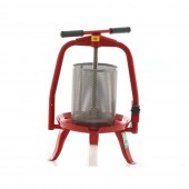 Agrieuro 104205 Presa manuala pentru fructe si legume Agrieuro V20, capacitate 9 l, cuva perforata Inox