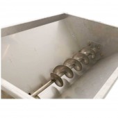 Agrieuro 3106 Desciorchinator electric cu pompa Agrieuro Inox, cuva rabatabila 1500W, 2000kg/h