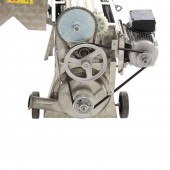 Agrieuro 3106 Desciorchinator electric cu pompa Agrieuro Inox, cuva rabatabila 1500W, 2000kg/h