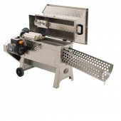 Agrieuro 3106 Desciorchinator electric cu pompa Agrieuro Inox, cuva rabatabila 1500W, 2000kg/h