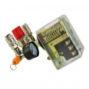 Ansamblu presostat + reductor presiune pentru compresor, 400V, Geko G80324