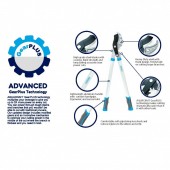 Aquacraft sk-211947 Foarfeca pentru crengi Aquacraft GearPlus Anvul Lopper, by-pass, maxim 42mm, Aluminiu