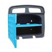 Aquacraft SK-256126 Suport perete pentru furtun, Aquacraft Deluxe, max 30m (1/2), cu compartiment depozitare accesorii 