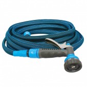 Aquacraft SK-256738 Furtun de gradina extensibil, Aquacraft Premium Extendable 870020, lungime 10-20 m, inclus pistol de stropit