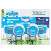 Aquacraft SK-256782 Distribuitor furtun cu 4 cai, Aquacraft 290030, 2 x timer mecanic 120 min