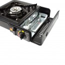 Aragaz turistic, camping, Geko G80521, arzator si gratar, alimentare cu cartus gaz butan