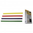 Baghete silicon pentru pistol de lipit, 24 buc, rosu, 11x100mm, Strend Pro GS-202C