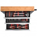 Banc de lucru echipat 162 piese, Yato YT-55280