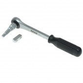 BASS Polska BS-6612 Cheie cu clichet pentru radiatoare auto Bass BS-6612, 3/8-1”, Cr-V, maner ergonomic