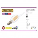 Bec cu filament Led, Filament Flame-4, putere 4 W, 320 lm, 2700k