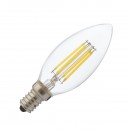Bec cu filament Led tip lumanare, Filament Candle-4, putere 4 W, 320 lm, 2700k, E14