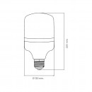 Bec reflector Led, Torch-40, putere 40 W, 3150 lm, 3000k, E27