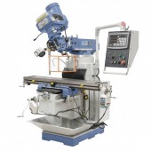 Bernardo 02-1295 Masina de frezat multifunctionala Bernardo MFM 250 cu cititor digital pe 3 axe, 400V, cap frezat multifunctional
