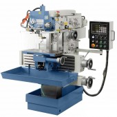 Bernardo 02-1304XL Masina de frezat verticala Bernardo WFM 800 cu cititor digital pe 3 axe, 400V, cap frezor pivotant