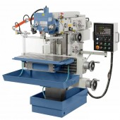 Bernardo 02-1304XL Masina de frezat verticala Bernardo WFM 800 cu cititor digital pe 3 axe, 400V, cap frezor pivotant