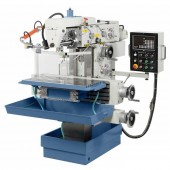 Bernardo 02-1304XL Masina de frezat verticala Bernardo WFM 800 cu cititor digital pe 3 axe, 400V, cap frezor pivotant