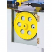 Bernardo 04-1805 Ferastrau vertical cu banda pentru metal Bernardo VMS 610, 400V, masa inclinabila, evacuare cu compresor