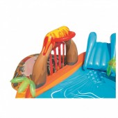 Bestway sk-8050230/ Piscina copii, centru de joaca gonflabil Bestway 53069 Lava Lagoon, 265x265x104 cm