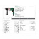 Bormasina cu percutie 810W, DWT SBM-810T, 2 trepte de viteza