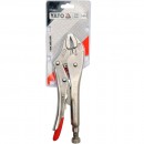 Cleste de strangere autoblocant cu falci curbate, 250mm, Yato YT-2451