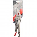 Cleste de strangere autoblocant cu falci lungi, 225mm, Yato YT-2460