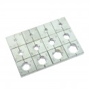 Cleste hidraulic pentru sertizat Geko G00901, pentru cabluri 100-300 mmp, capacitate 18 T