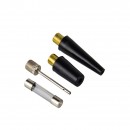 Compresor de aer pentru auto, Geko G01260, manometru, lanterna, alimentare 12V DC/230V AC