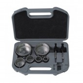 Dedra DED1515 Set carote carbora Dedra DED1515, pentru gresie, 6 buc, 22, 28, 35, 44, 68, 73mm