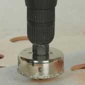 Dedra DED1515 Set carote carbora Dedra DED1515, pentru gresie, 6 buc, 22, 28, 35, 44, 68, 73mm