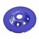 Disc diamantat dublu pentru slefuire beton 125 mm, Geko G00375
