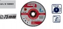 Disc pentru metal, scule pneumatice 75x1.6x9.5mm, Raider