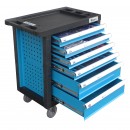 Dulap cu scule Geko G10831, 245 piese, 6 sertare