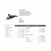 DWT OP13-180TV Masina de polisat 1300W, DWT OP13-180TV, Viteza variabila 