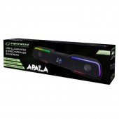 Esperanza LEC-ESP-EGS101 Boxe / soundbar 2.0 usb led rainbow apala esperanza