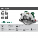 Fierastrau circular 190mm, 1200W, DWT HKS12-63
