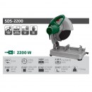 Fierastrau circular pentru debitat metal DWT SDS-2200, diametru disc 355 mm, putere 2200 W