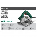 Fierastrau circular pentru marmura, granit, DWT MS12-115, putere 1200 W, diam disc 115 mm
