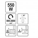 Fierastrau pendular 550W, Yato YT-82270