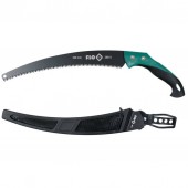 FLO 28613 Fierastrau curbat pentru crengi cu teaca, Flo, 330 mm, otel SK5