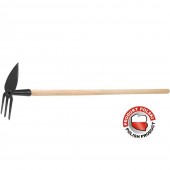 FLO 35764 Furca cu sapa pentru prasit Flo 35764, otel, lungime 112 cm