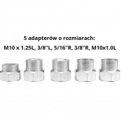 FLO 79550 Cap trimmer cu fir nylon si 4 adaptoare, Flo 79550