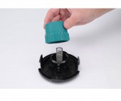 FLO 79550 Cap trimmer cu fir nylon si 4 adaptoare, Flo 79550