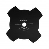 FLO 79567 Disc pentru motocoasa cu 4 dinti, Flo, 25.4 x 250 mm